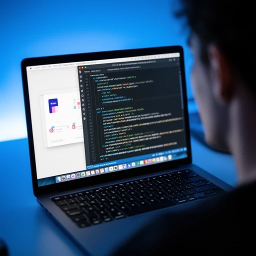 Split screen showing Figma and VS Code